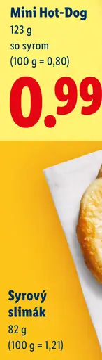 Mini Hot dog so syrom