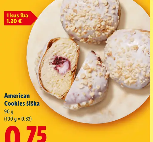 American Cookies šiška