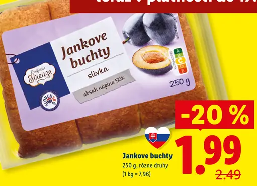 Jankove buchty slivka