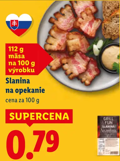 Slanina na opekanie