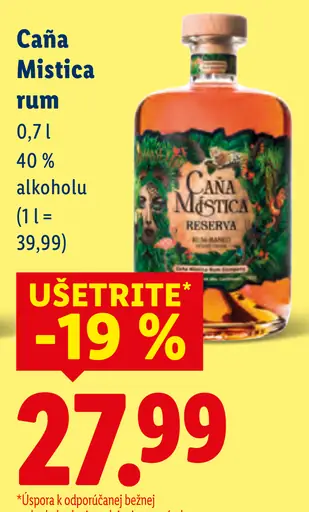 Caňa Mistica rum