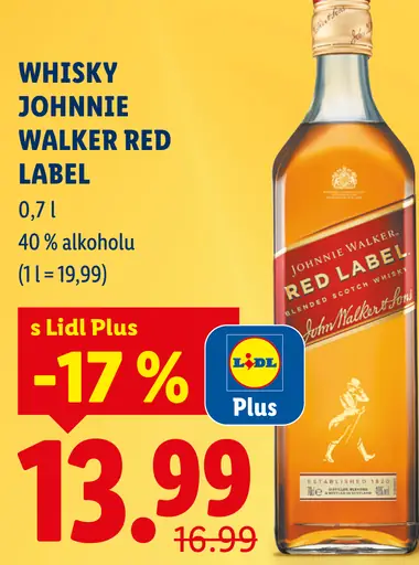 Johnnie Walker Red Label Whisky