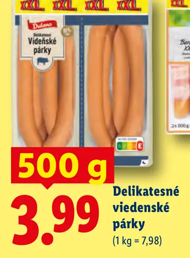 Dulano Delikatesní viedenské párky