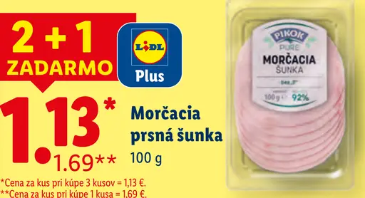 Morčacia prsná šunka