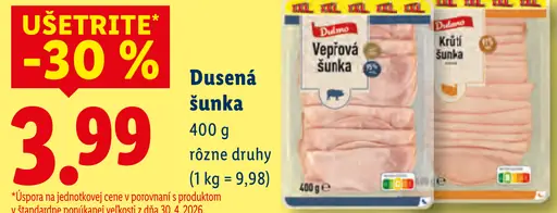 Dulano Dusená šunka