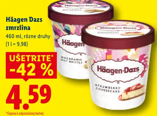 Häagen-Dazs zmrzlina