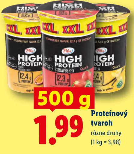 Milbona High Protein tvaroh