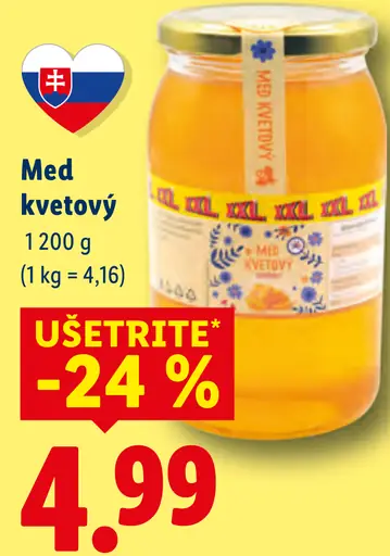 Med kvetový