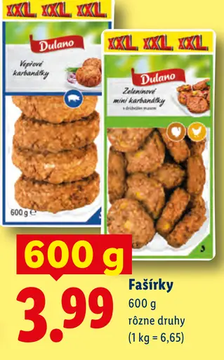 Dulano vyprážané karbanátky