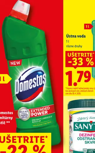 Domestos Sanitárny čistič