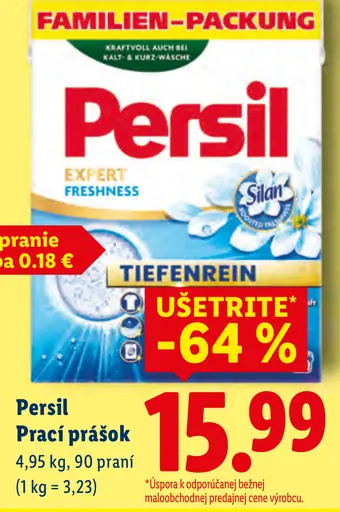 Persil prací prášok Expert Freshness Tiefenrein