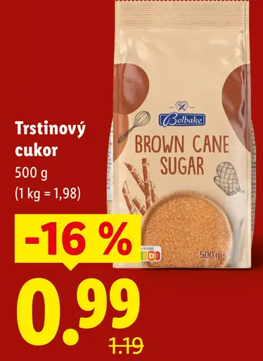 Belbake trstinový cukor