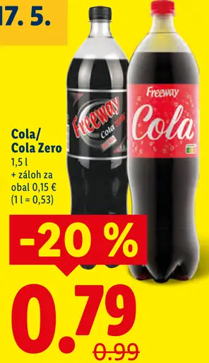 Freeway Cola/Cola Zero/Tonic