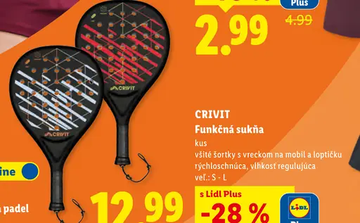 Crivit funkčná sukňa