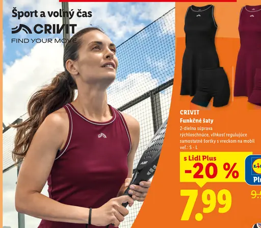 Crivit Funkčný top