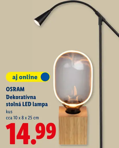 Osram dekoratívna stolná LED lampa