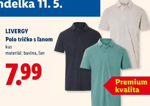 Livergy Polo tričko