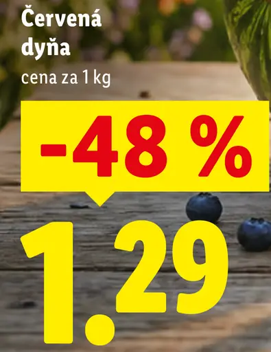 Lidl červená dyňa