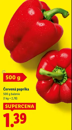 Červená paprika