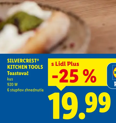 SilverCrest Kitchen Tools toastovač