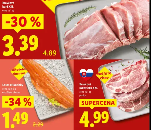 Bravčové karé XXL