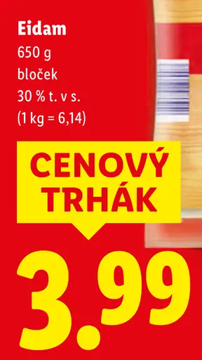 Pilos Eidam plátkový syr