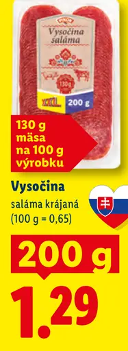 Vysočina saláma krájaná