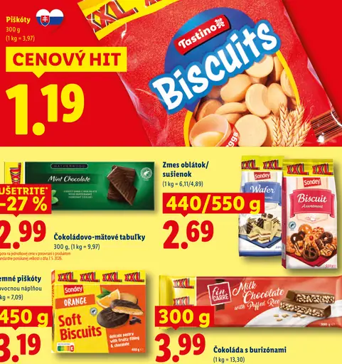 Tastino Piškóty