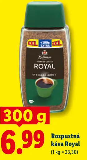 Bellarom Mletá káva Royal