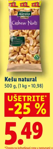 Alesto Kešu natural