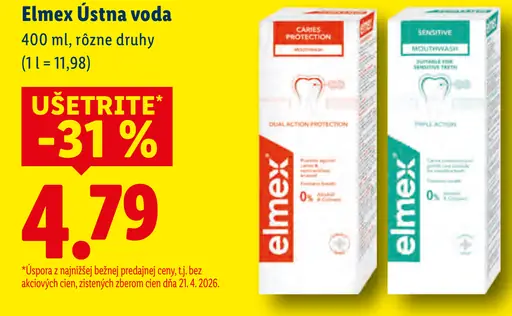 Elmex Ústna voda
