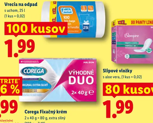 Corega fixačný krém extra silný