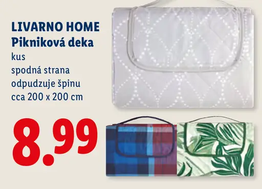 Livarno Home pikniková deka
