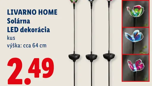 Livarnо Home Solárna LED dekorácia