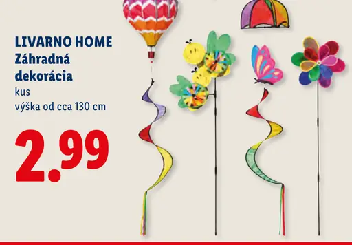 Livarno Home záhradná dekorácia na tyči