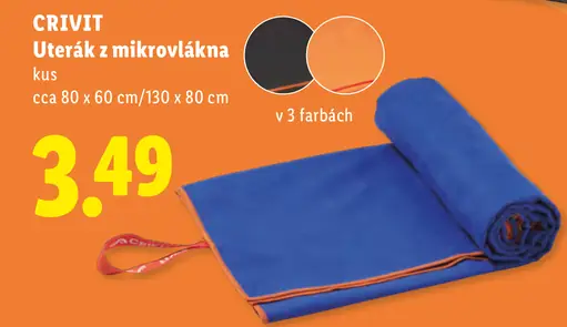 Crivit uterák z mikrovlákna