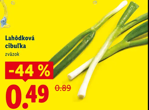 Lahôdková cibuľka zväzok