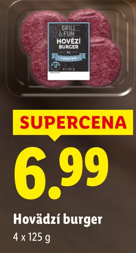 Grill Hovädzí burger