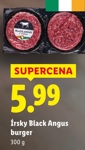 Hovädzí burger premium kŕmené trávou
