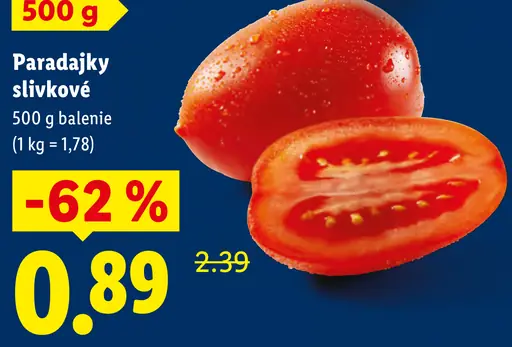 Slivkové paradajky