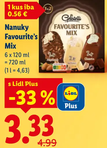 Gelatelli Nanuky Favourite’s Mix