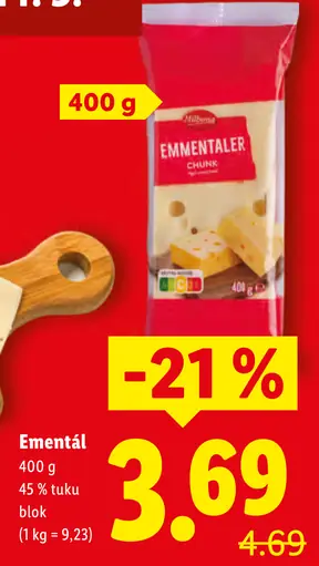 Milbona Ementál syr