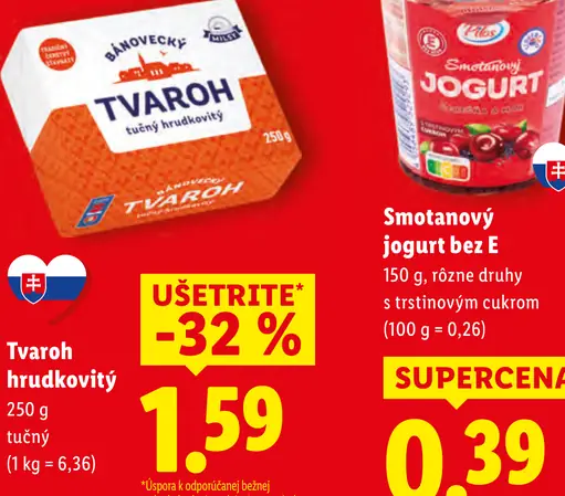 Bánovecký tvaroh tučný hrudkovitý