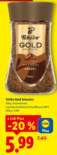 Tchibo Gold Selection instantná káva