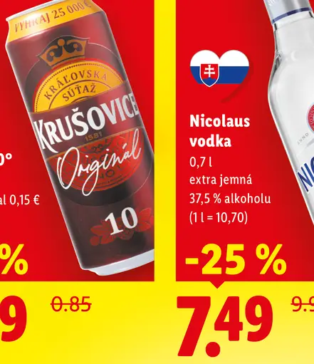Krušovice Original 10° plechovka
