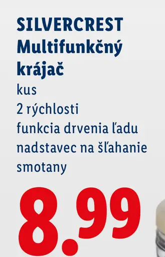 SilverCrest Multifunkčný krájač