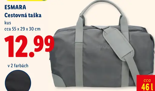 Esmara cestovná taška