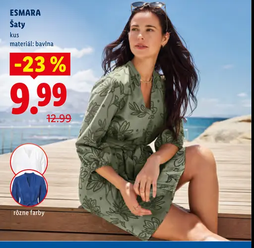 Esmara šaty dámske bavlna