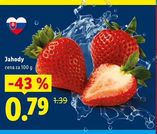 Jahody čerstvé