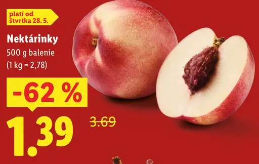 Nektárinky čerstvé